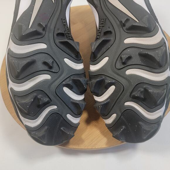 Nike Alpha Fast Flex Baseball Sneakers Shoes Men 13 Black White - Picture 11 of 14